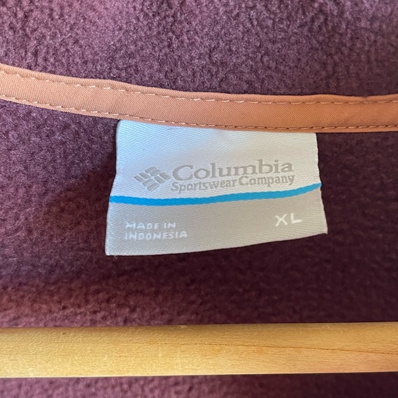Columbia 1/4 snap pullover, women's size XL - Picture 3 of 7